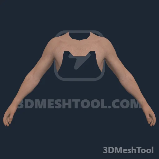 Braços e luvas · ID 5: foto do modelo no GTA V