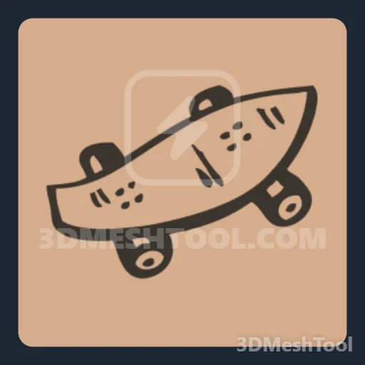 Skate: foto do modelo no GTA V