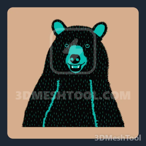 Camiseta Urso: foto do modelo no GTA V