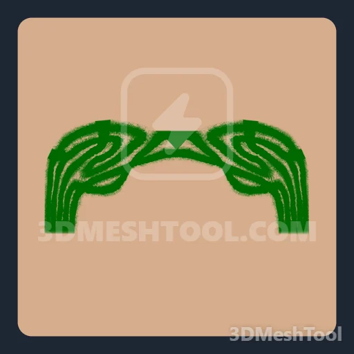LR_M_Hair_003: foto do modelo no GTA V