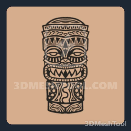 Torre Tiki tribal: foto do modelo no GTA V