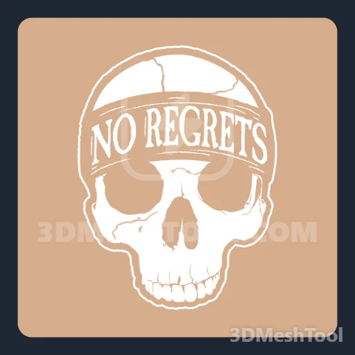 No Regrets (MP_Biker_Tee_017_F) - hash 0xB6793F12 / 3061399314: foto no GTA V