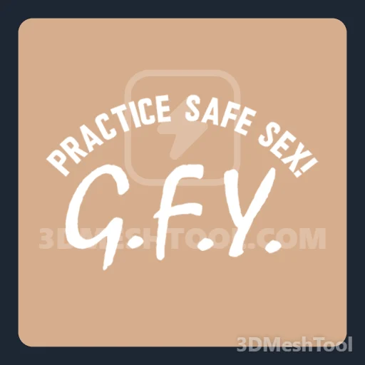 G.F.Y. preta: foto do modelo no GTA V