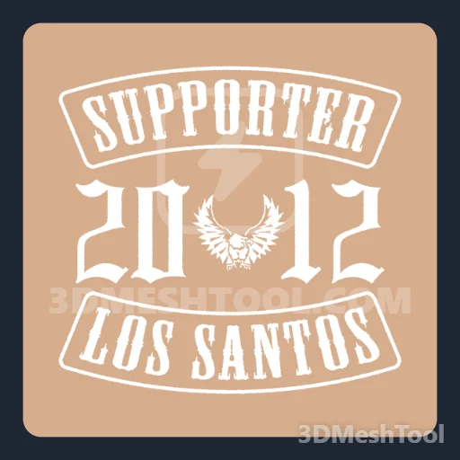 Supporter preta (MP_Biker_Tee_026_F) - hash 0x88E78045 / 2296873029: foto no GTA V