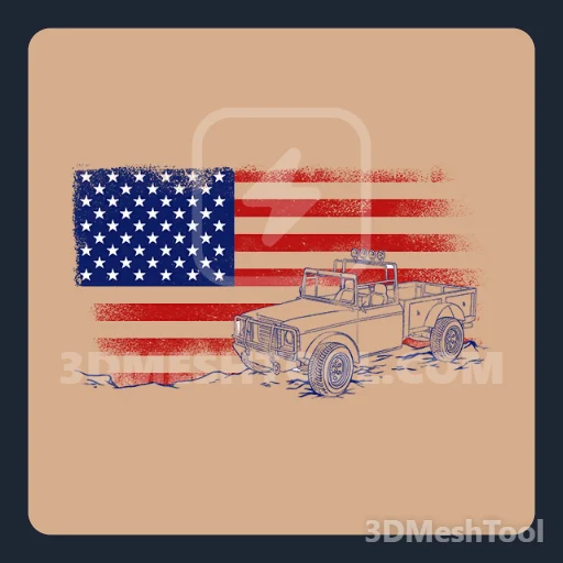 Canis USA (MP_Christmas2018_Tee_060_M) - hash 0x84A60439 / 2225472569: foto no GTA V