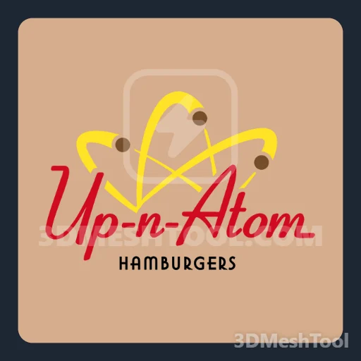 Up-n-Atom Hamburgers (MP_Christmas2018_Tee_082_F) - hash 0x8924F585 / 2300900741: foto no GTA V