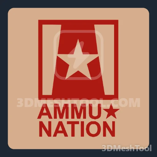 Ammu-Nation branca: foto do modelo no GTA V