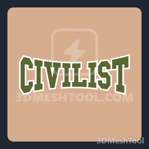 Camiseta Civilist breu ocre: foto do modelo no GTA V