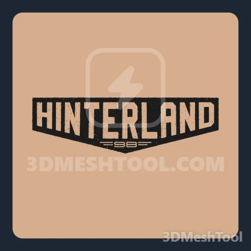 Hinterland logo: foto do modelo no GTA V