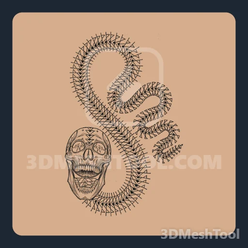 Serpente da morte: foto do modelo no GTA V