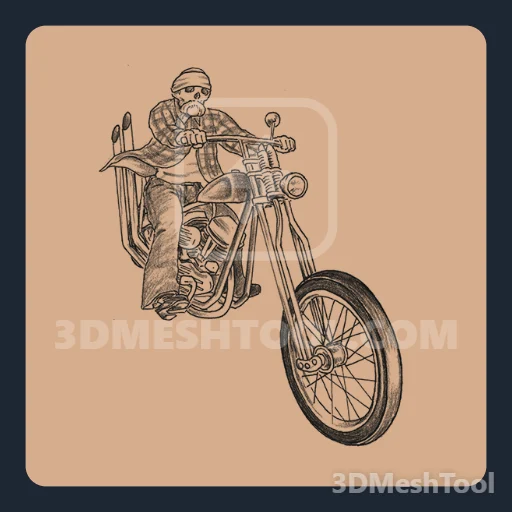 Viver para dirigir (MP_MP_Biker_Tat_024_M) - hash 0xCB5C07EB / 3411806187: foto no GTA V