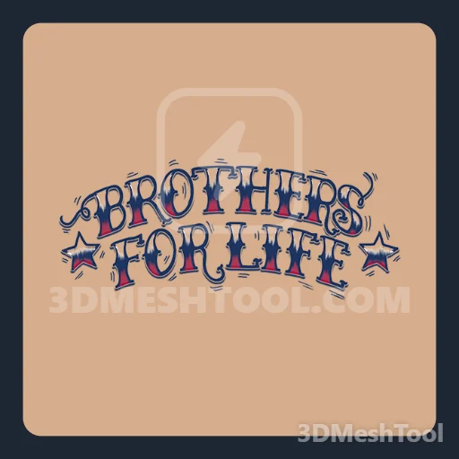Brothers For Life: foto do modelo no GTA V