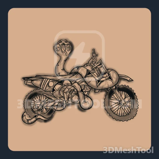 Moto cobra (MP_MP_Biker_Tat_047_F) - hash 0xEC04BE9F / 3959733919: foto no GTA V