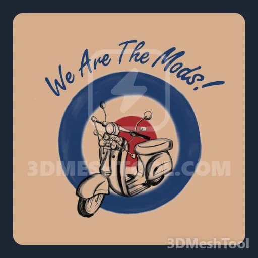We Are The Mods! (MP_MP_Biker_Tat_060_F) - hash 0x7BA8B9FF / 2074655231: foto no GTA V