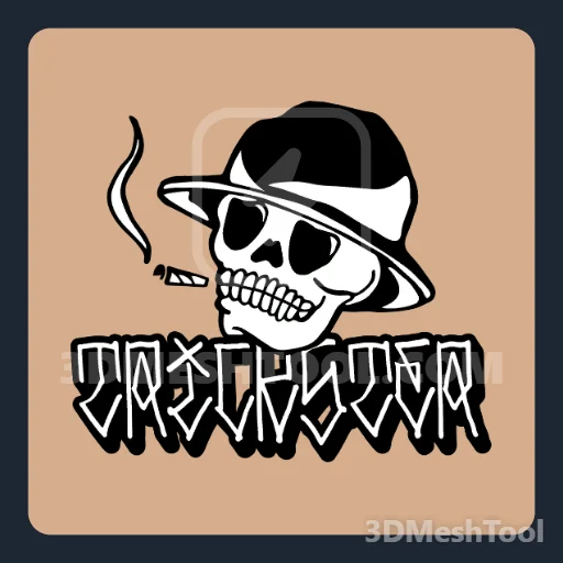 Trickster com caveira branca: foto do modelo no GTA V