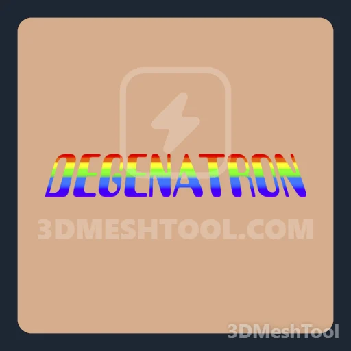 Logo Degenatron: foto do modelo no GTA V