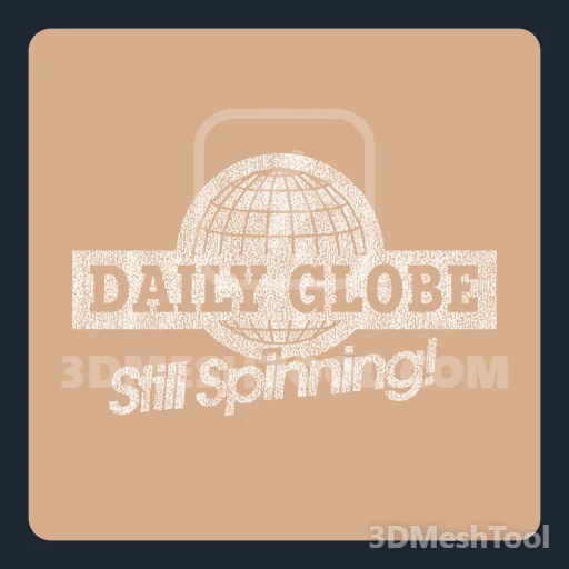 Daily Globe desgastada: foto do modelo no GTA V
