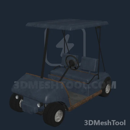 Carrinho de golfe: foto do modelo no GTA V