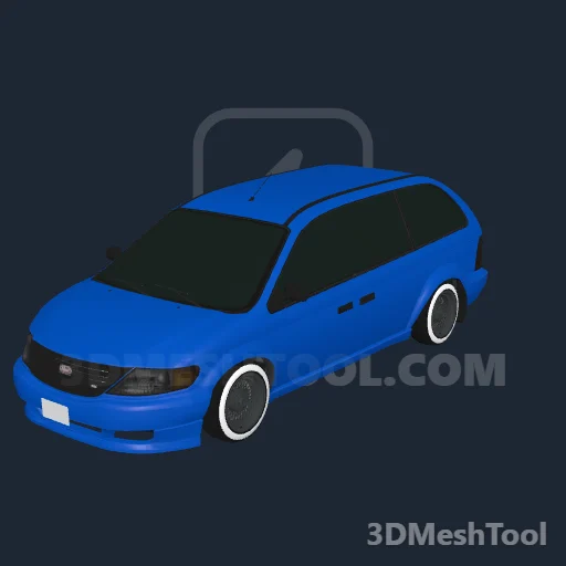 Minivan pers.: foto do modelo no GTA V